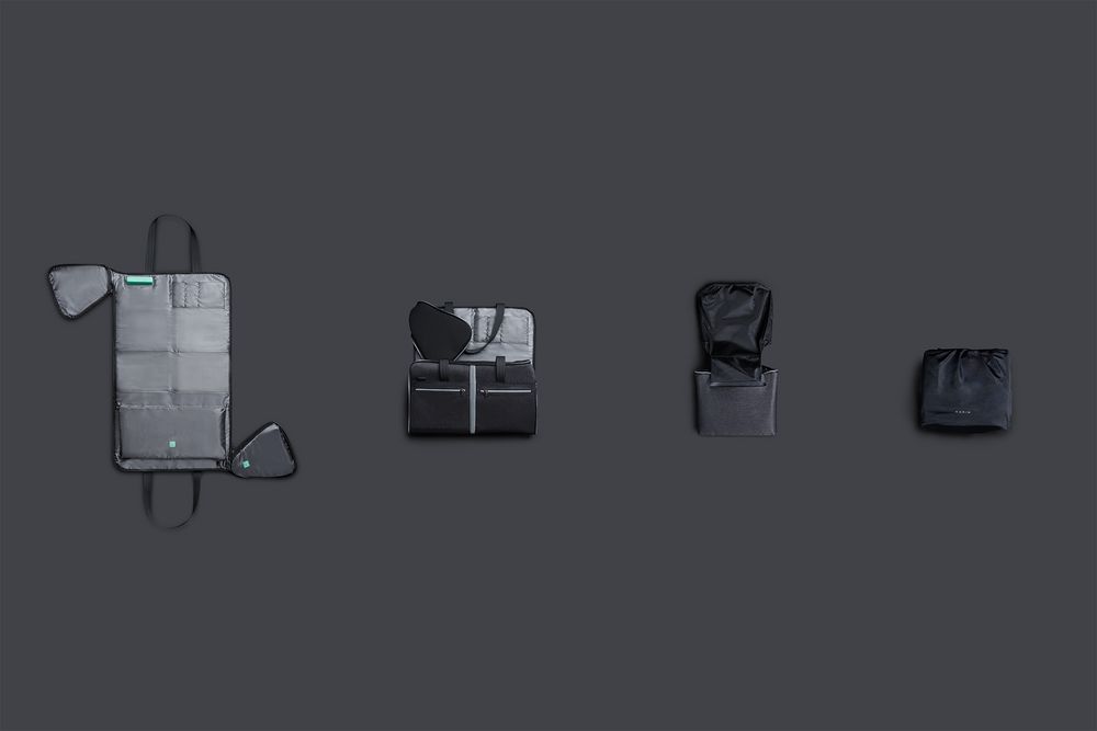 Спортивная сумка FlexPack Gym, темно-серая — изображение 8