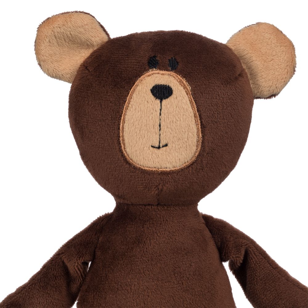 Мягкая игрушка Beastie Toys, мишка с белым шарфом — изображение 3