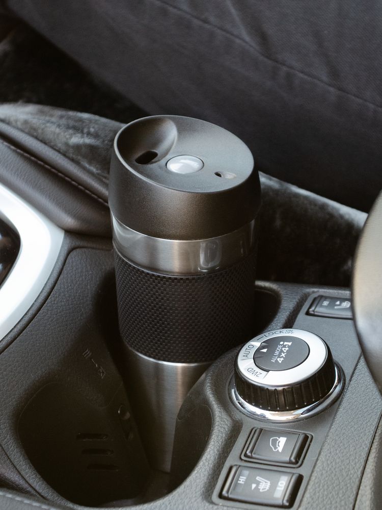 Термостакан Solingen Grip, серо-стальной — изображение 9