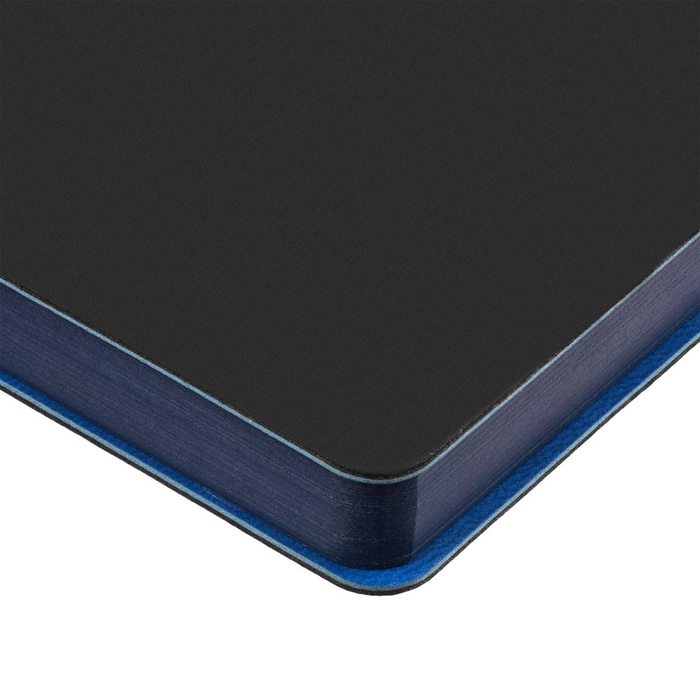 Ежедневник Flexpen Black, недатированный, черный с синим — изображение 9