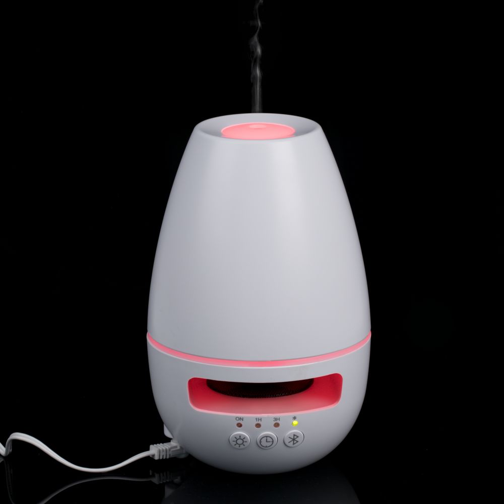 Увлажнитель с колонкой и подсветкой tuneMist, белый — изображение 2