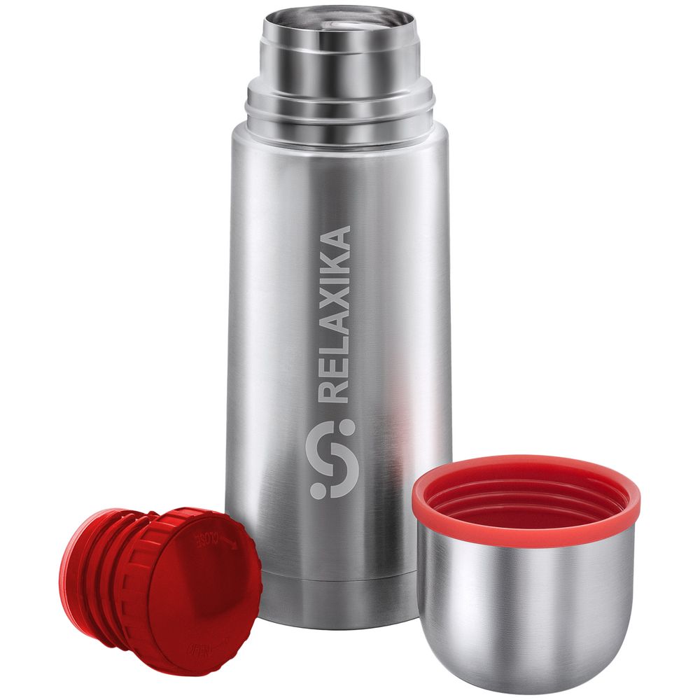 Термос Relaxika 350, стальной — изображение 7