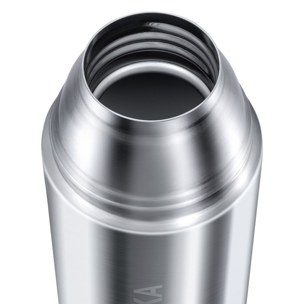 Термос Relaxika Duo 1000 в чехле, стальной — изображение 5