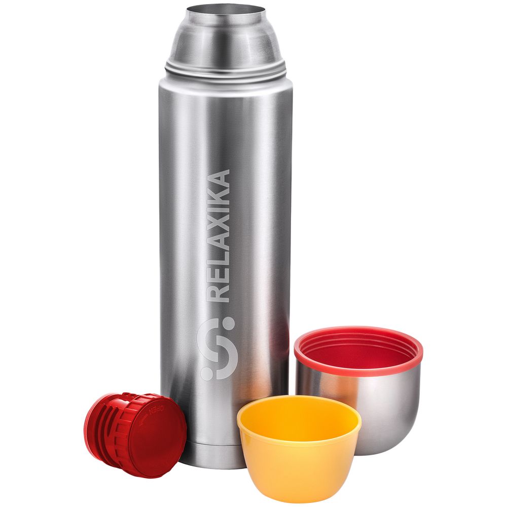Термос Relaxika Duo 1200, стальной — изображение 6