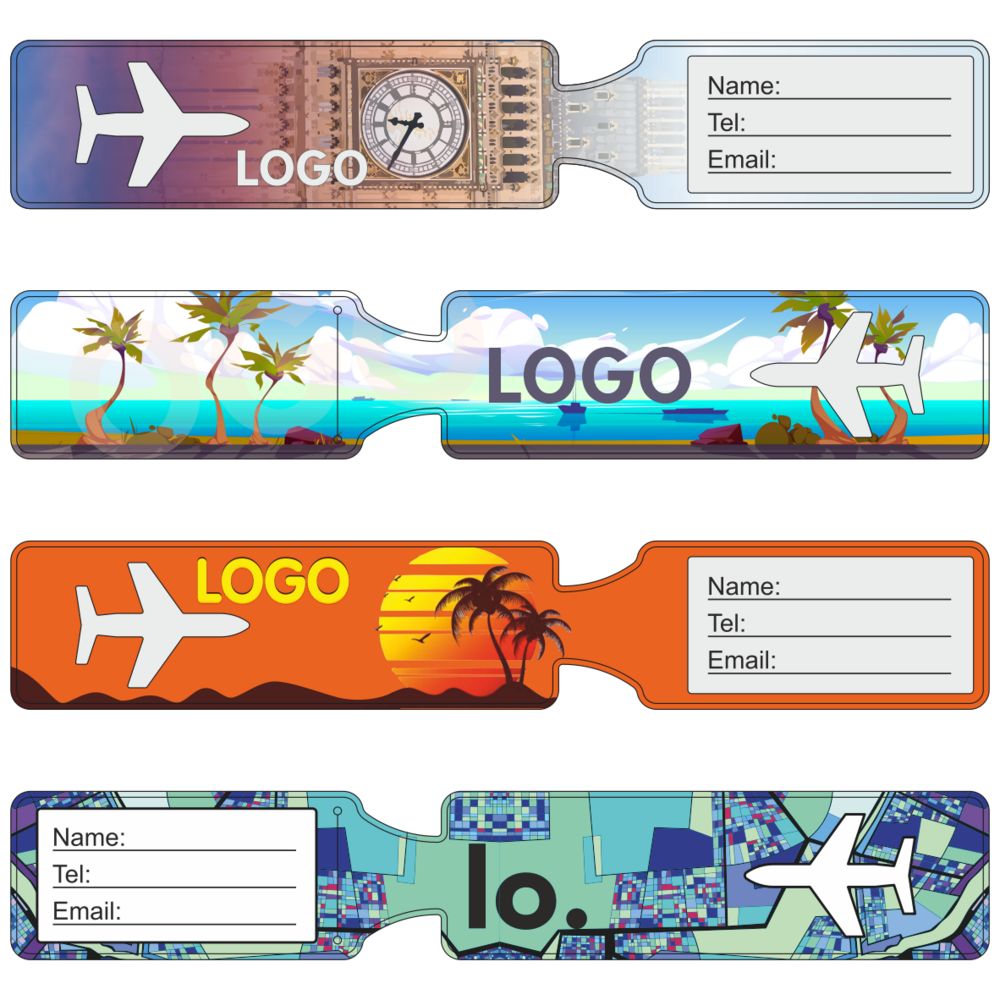 Багажная бирка Devon Print на заказ — изображение 2