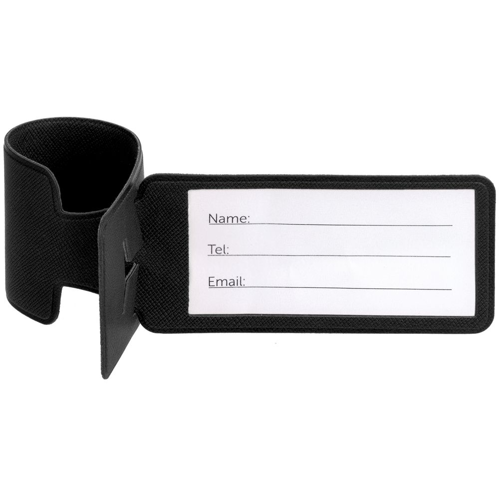 Багажная бирка Devon, черная — изображение 2