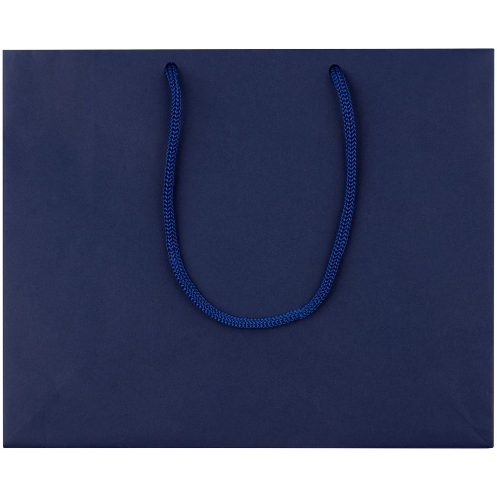 Пакет бумажный Porta S, горизонтальный, благородный синий — изображение 3