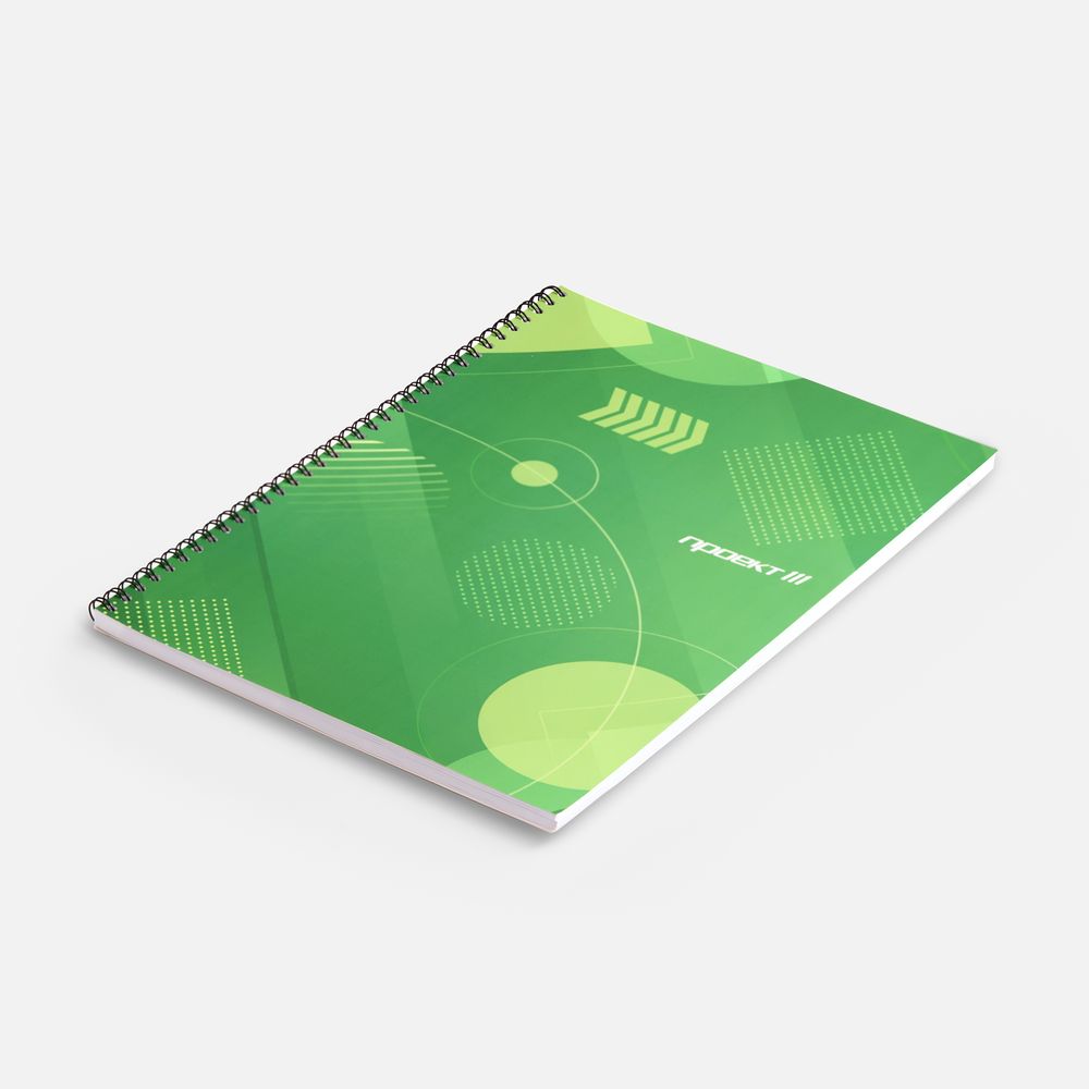 Блокнот на заказ Sketch Print M, в клетку — изображение 3