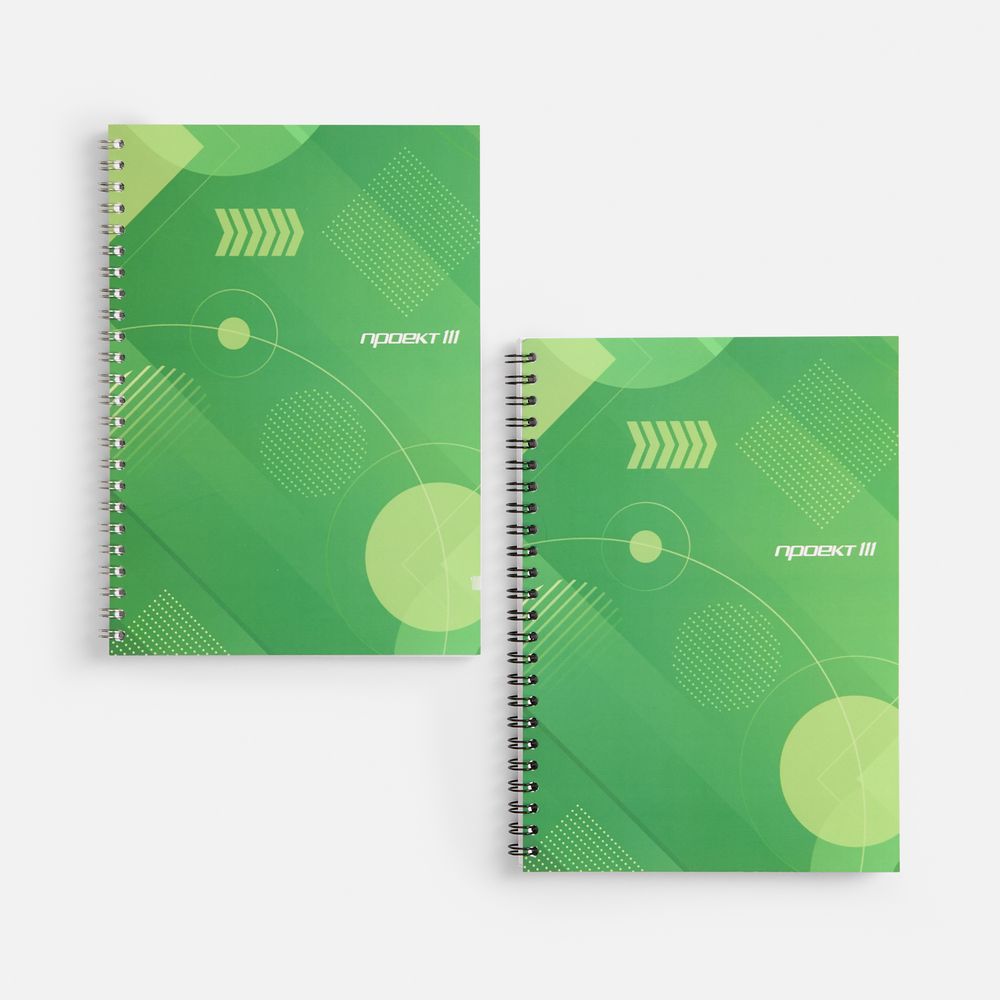 Блокнот на заказ Sketch Print M, в клетку — изображение 4