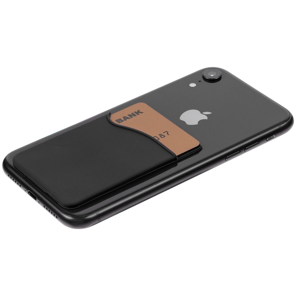 Чехол для карты на телефон Shelley, черный — изображение 5