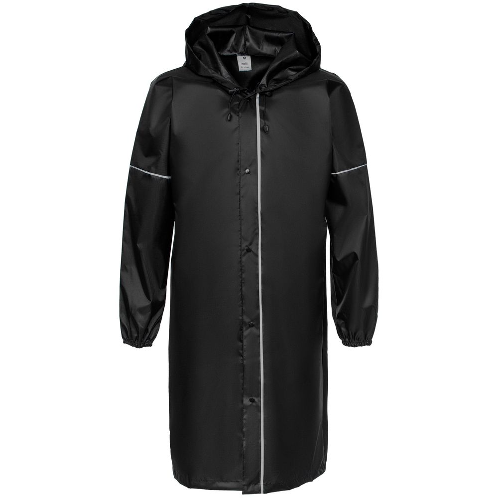 Дождевик со светоотражающими элементами Rainman Blink, черный — изображение 2
