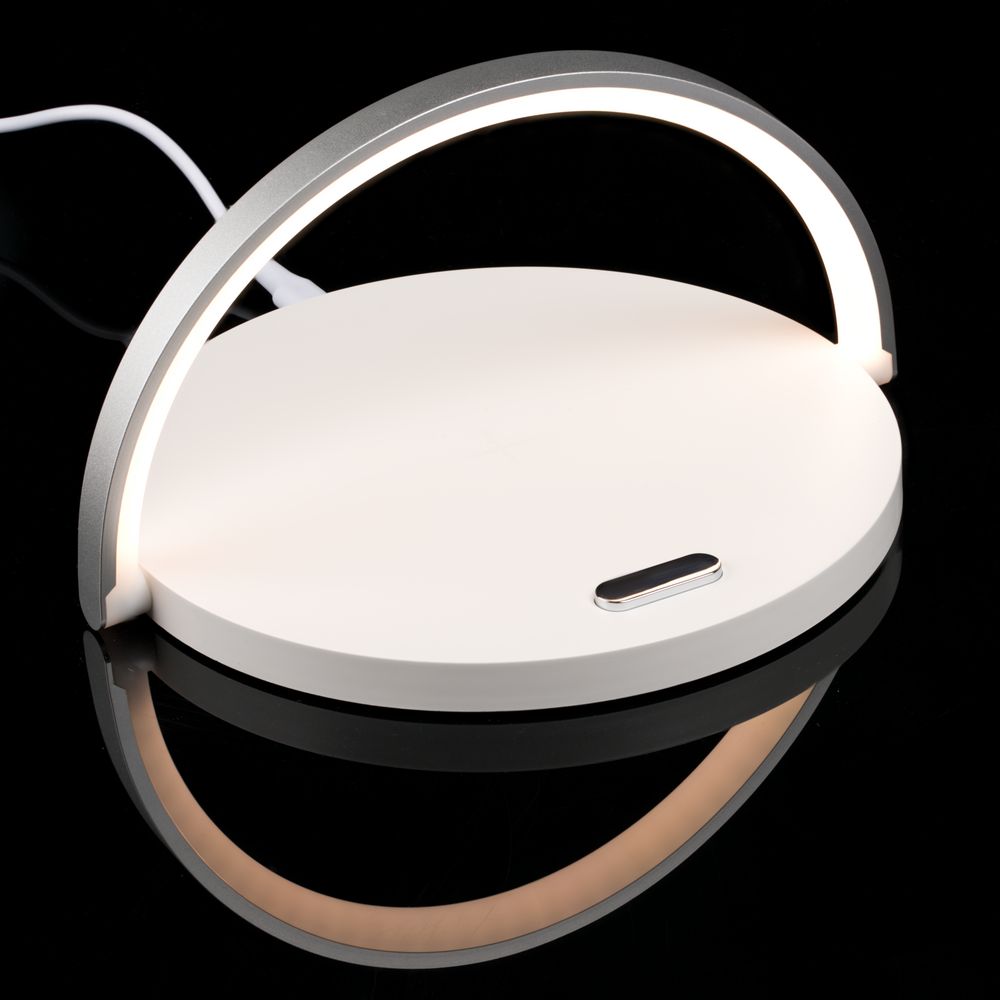 Cтанция для беспроводной зарядки с подсветкой arCharge, белая — изображение 7