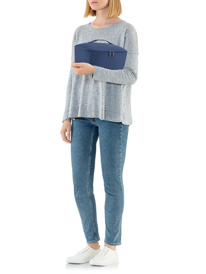 Термосумка Coolerbag M, синяя — изображение 6