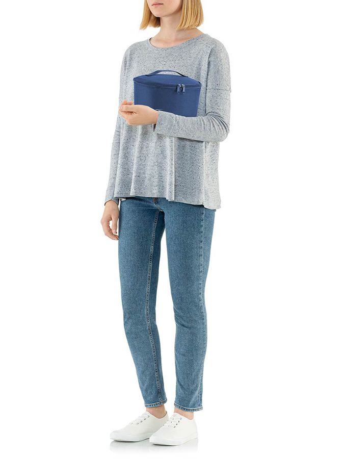 Термосумка Coolerbag S, синяя — изображение 6