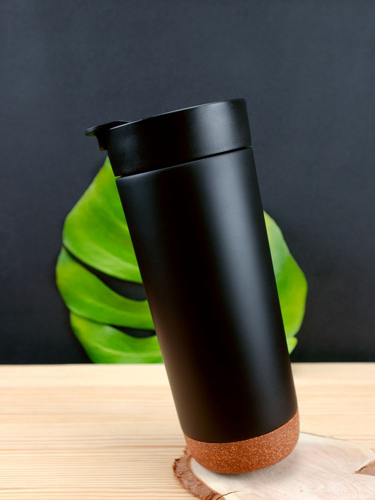 Термостакан Steady, черный — изображение 7