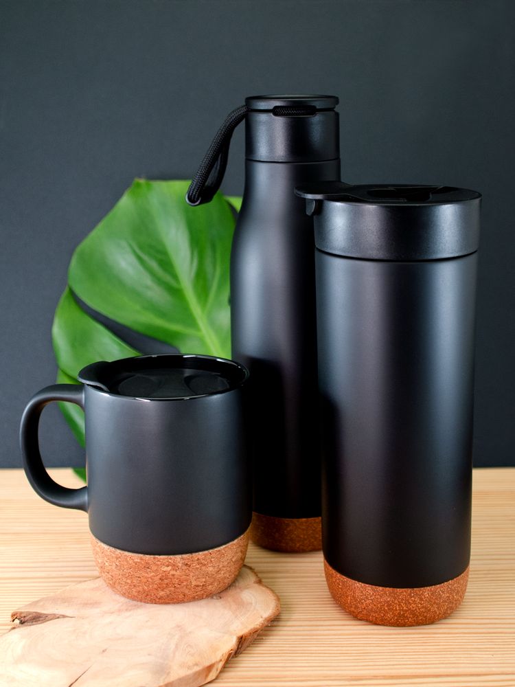 Термостакан Steady, черный — изображение 10