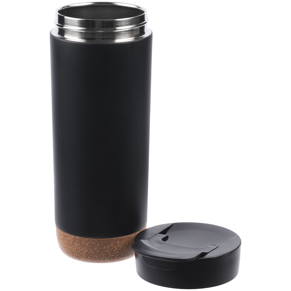 Термостакан Steady, черный — изображение 4