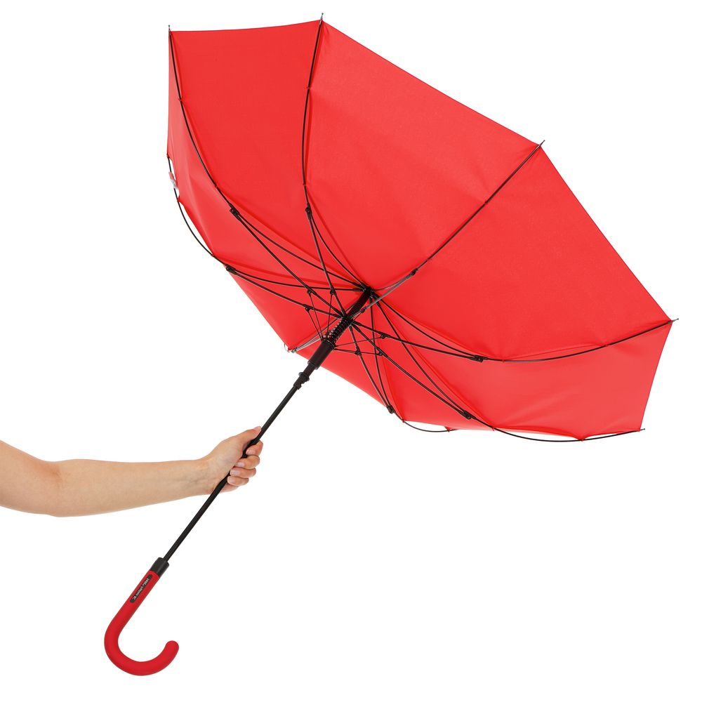 Зонт-трость Fashion, красный — изображение 8