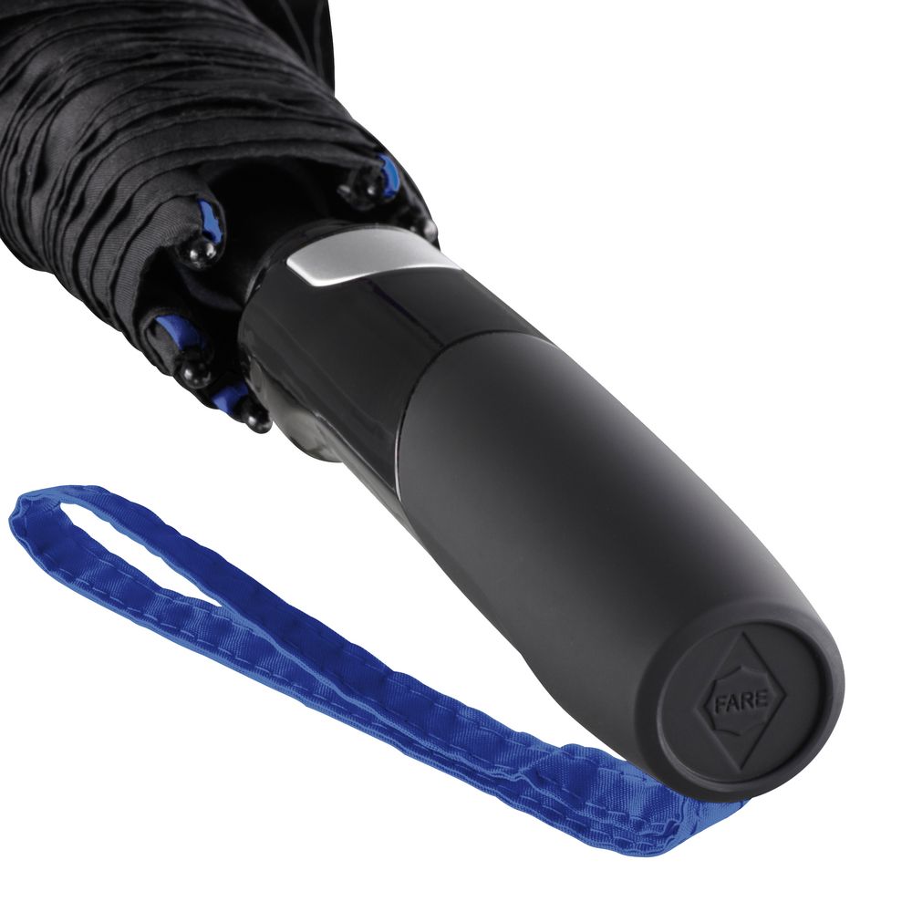 Зонт-трость Seam, синий — изображение 5