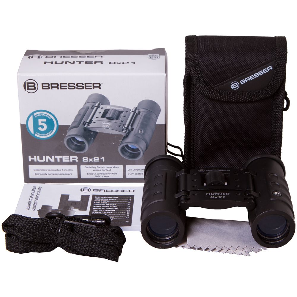 Бинокль Hunter 8x, линзы 21 мм — изображение 7