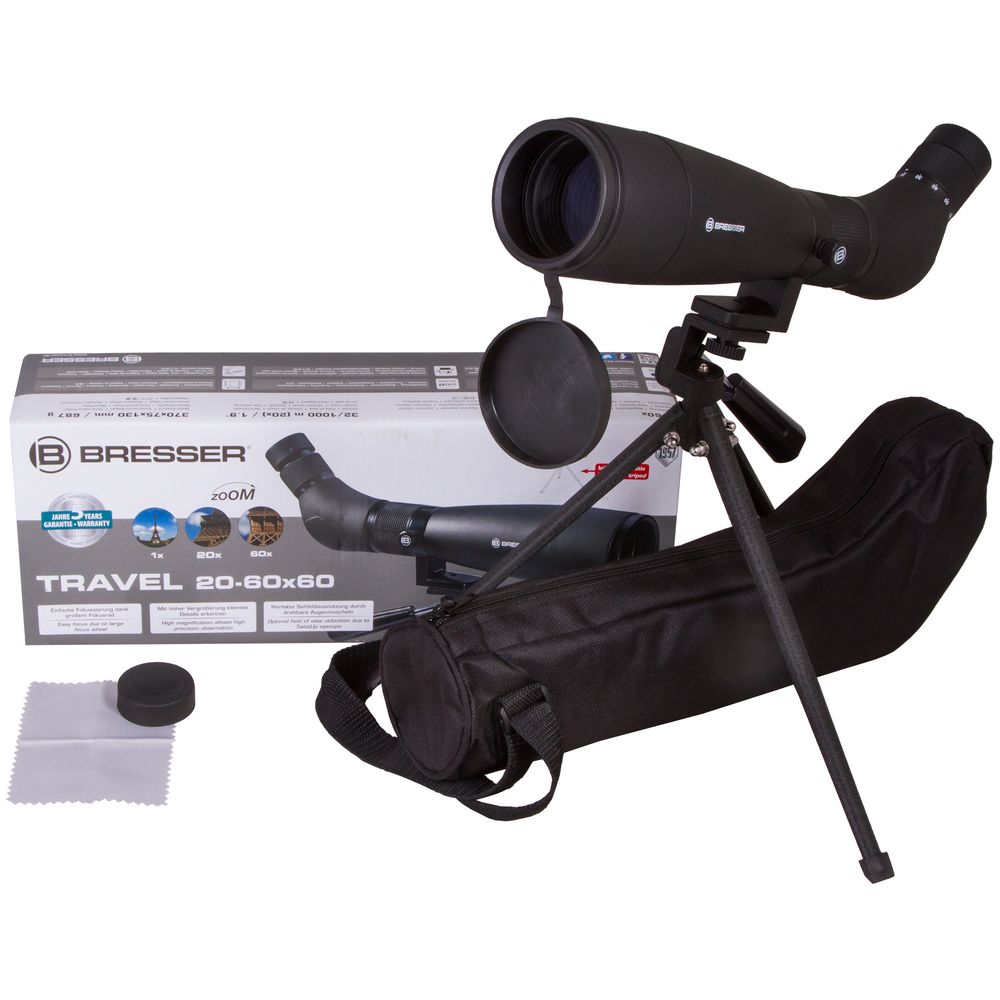 Зрительная труба Travel 20-60x, линзы 60 мм — изображение 6