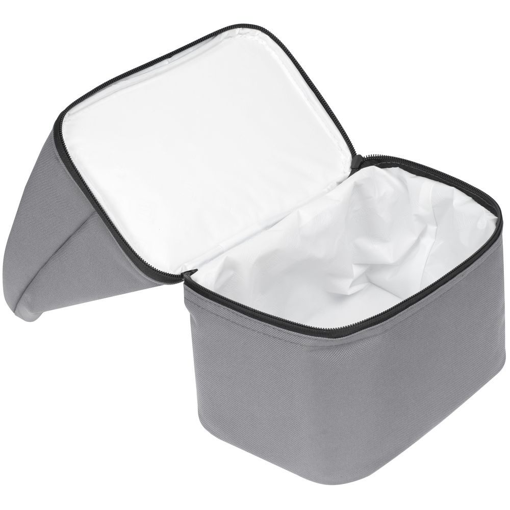 Термосумка с ланчбоксом Smakk, серая — изображение 7