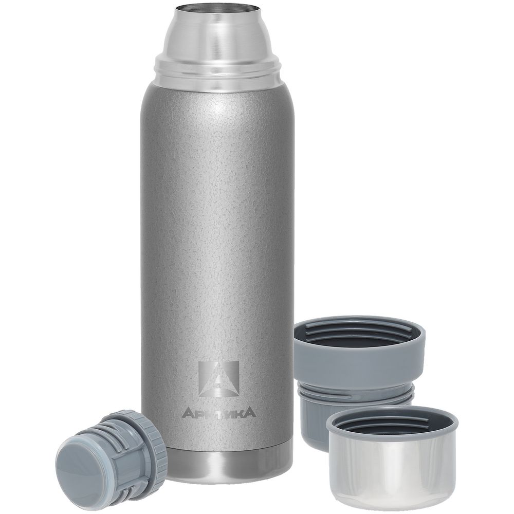 Термос «Арктика Hammerite 750», серебристый — изображение 3