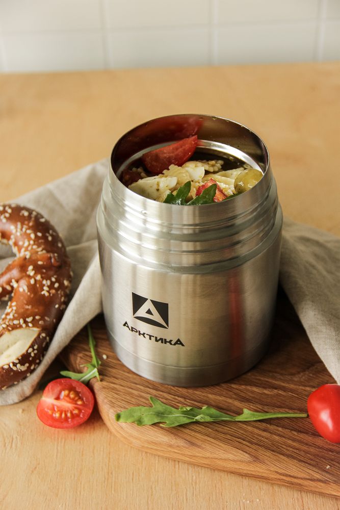 Термос для еды «Арктика 500», стальной — изображение 5
