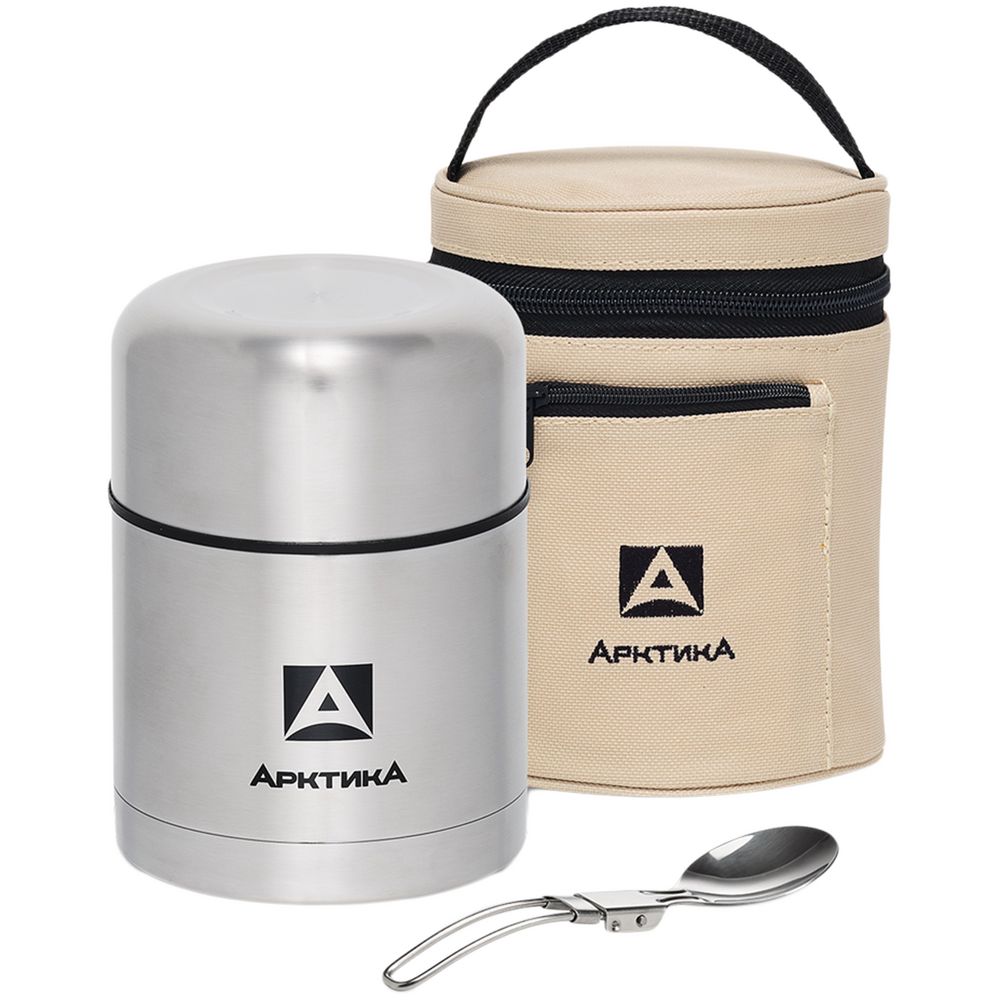 Термос для еды «Арктика 500» в чехле, стальной — изображение 2