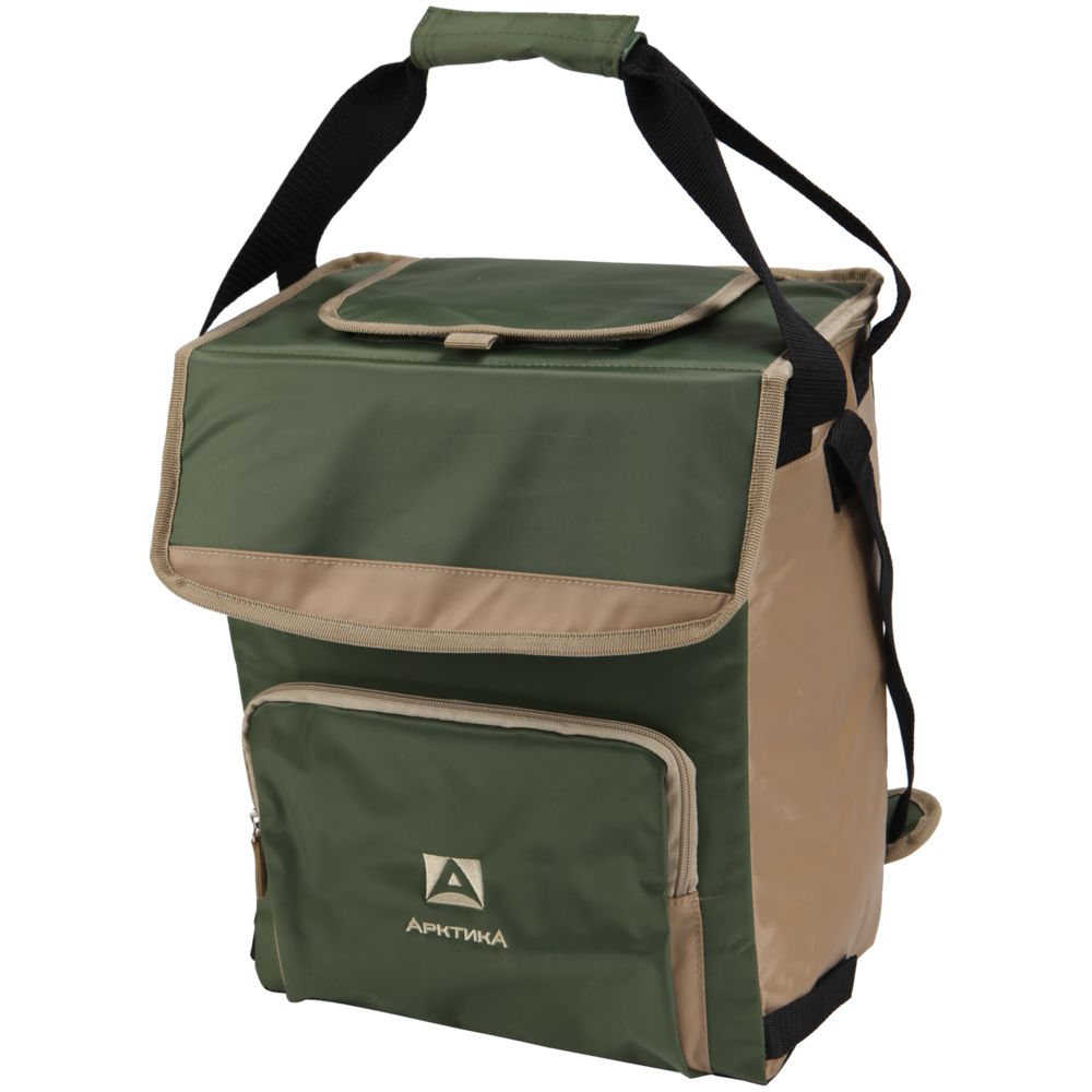 Термосумка с люком «Арктика», M, зеленая — изображение 2