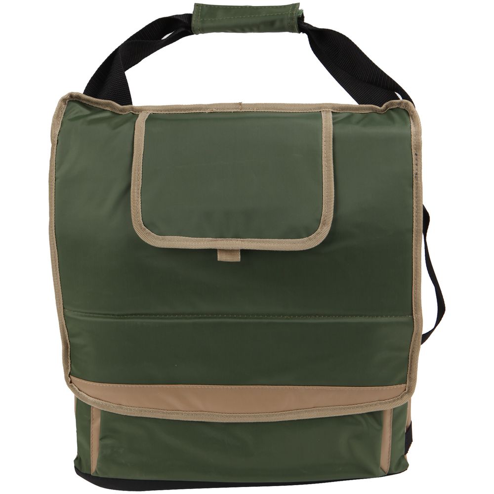 Термосумка с люком «Арктика», L, зеленая — изображение 3