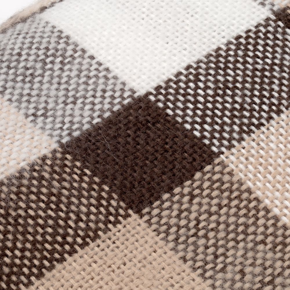 Плед Edinburgh, бежево-коричневый — изображение 5