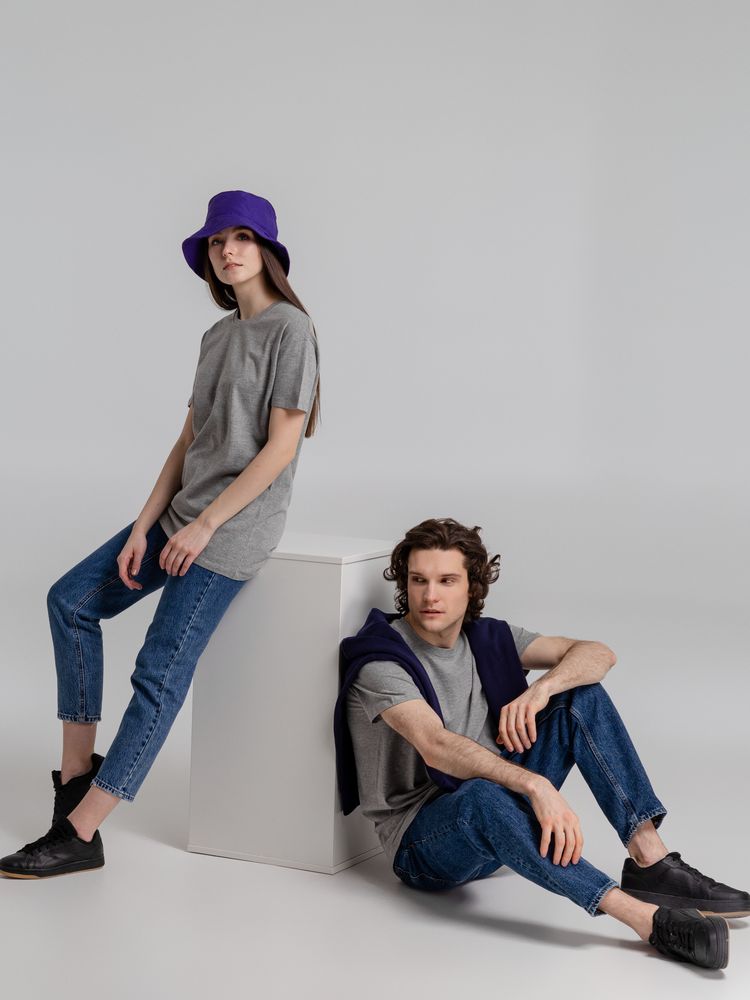 Футболка Imperial 190, серый меланж — изображение 12