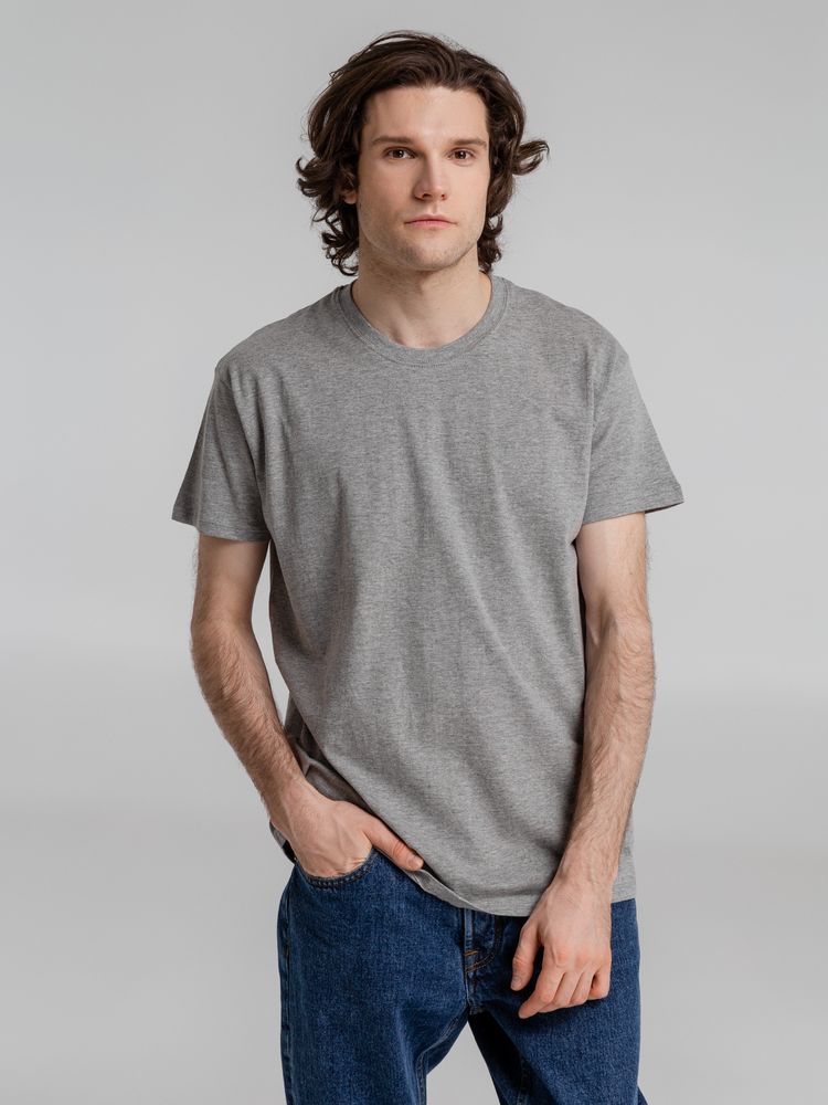 Футболка Imperial 190, серый меланж — изображение 5