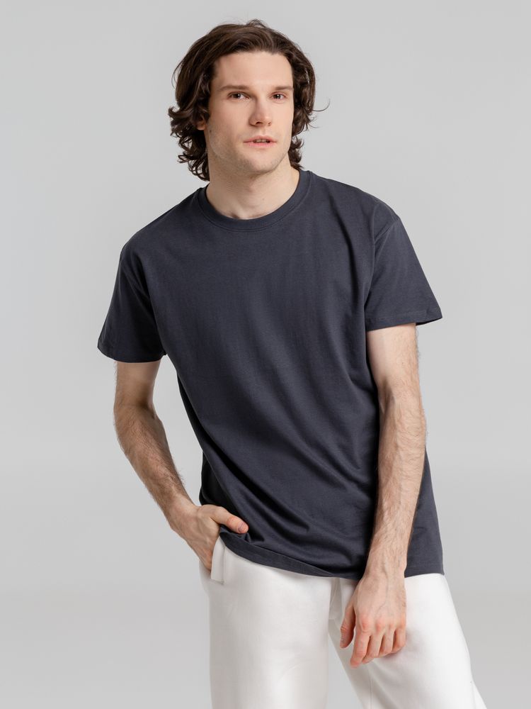 Футболка Imperial 190, темно-серая (графит) — изображение 5