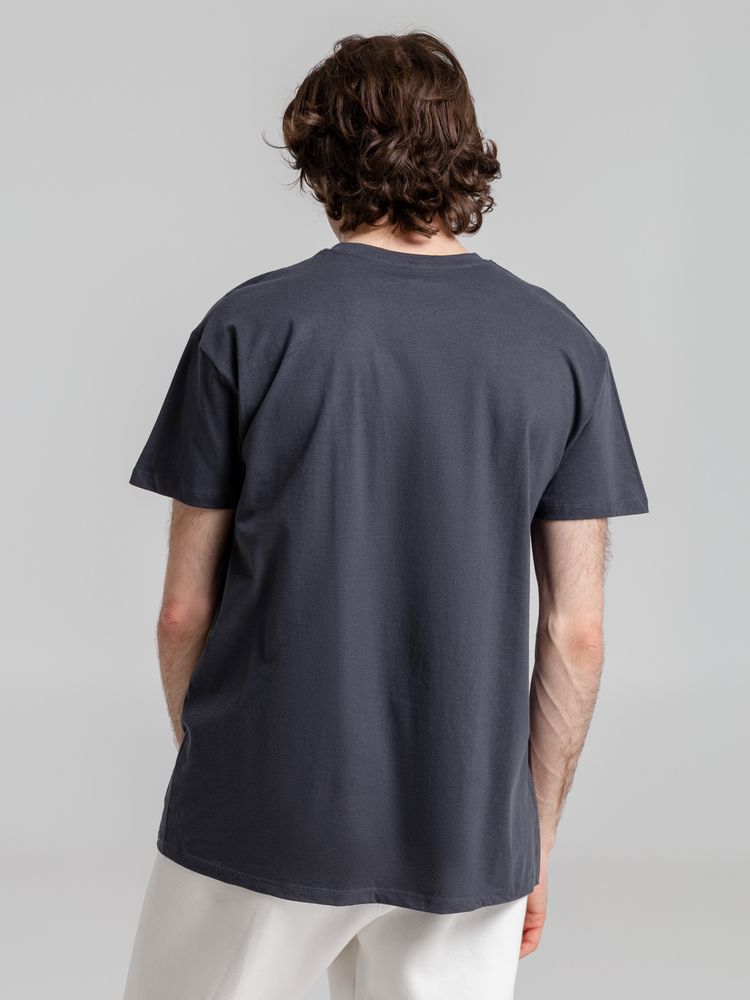 Футболка Imperial 190, темно-серая (графит) — изображение 7