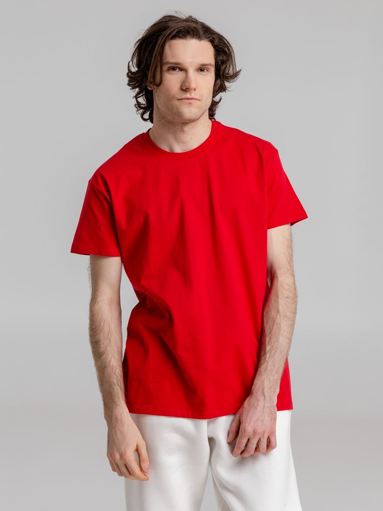 Футболка Imperial 190, ярко-розовая (фуксия) — изображение 5