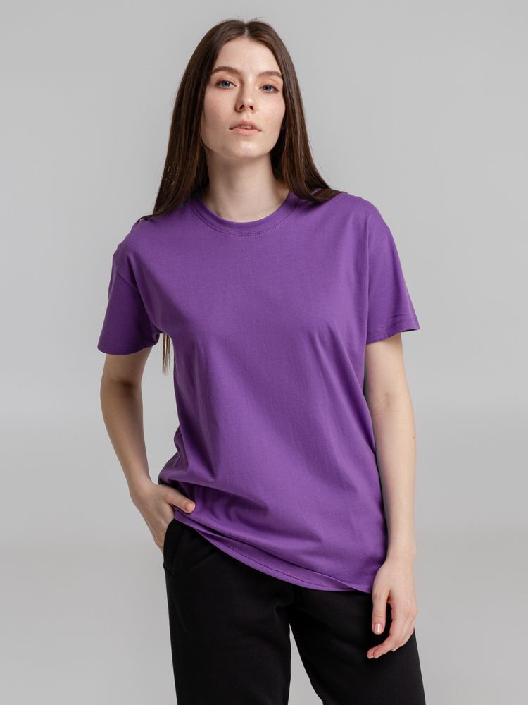 Футболка Imperial 190, фиолетовая — изображение 9