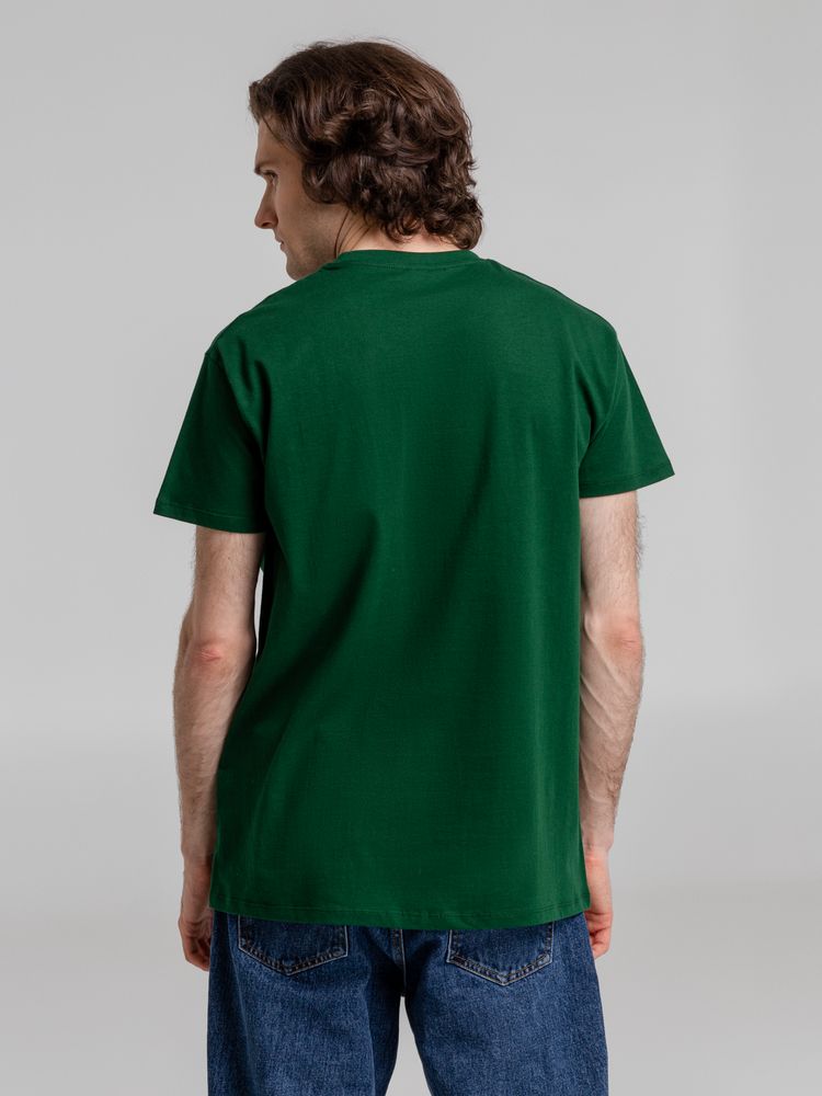 Футболка Imperial 190, темно-зеленая — изображение 7