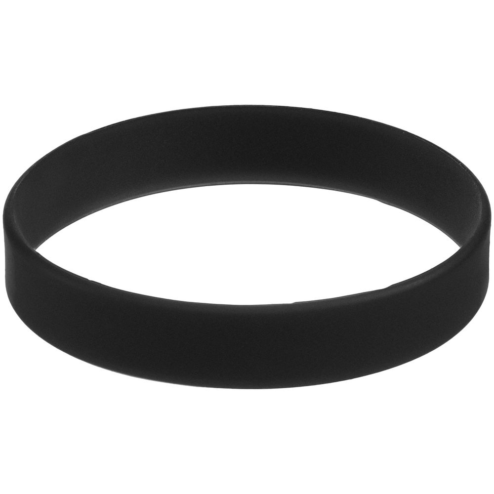 Силиконовый браслет Valley, черный — изображение 2