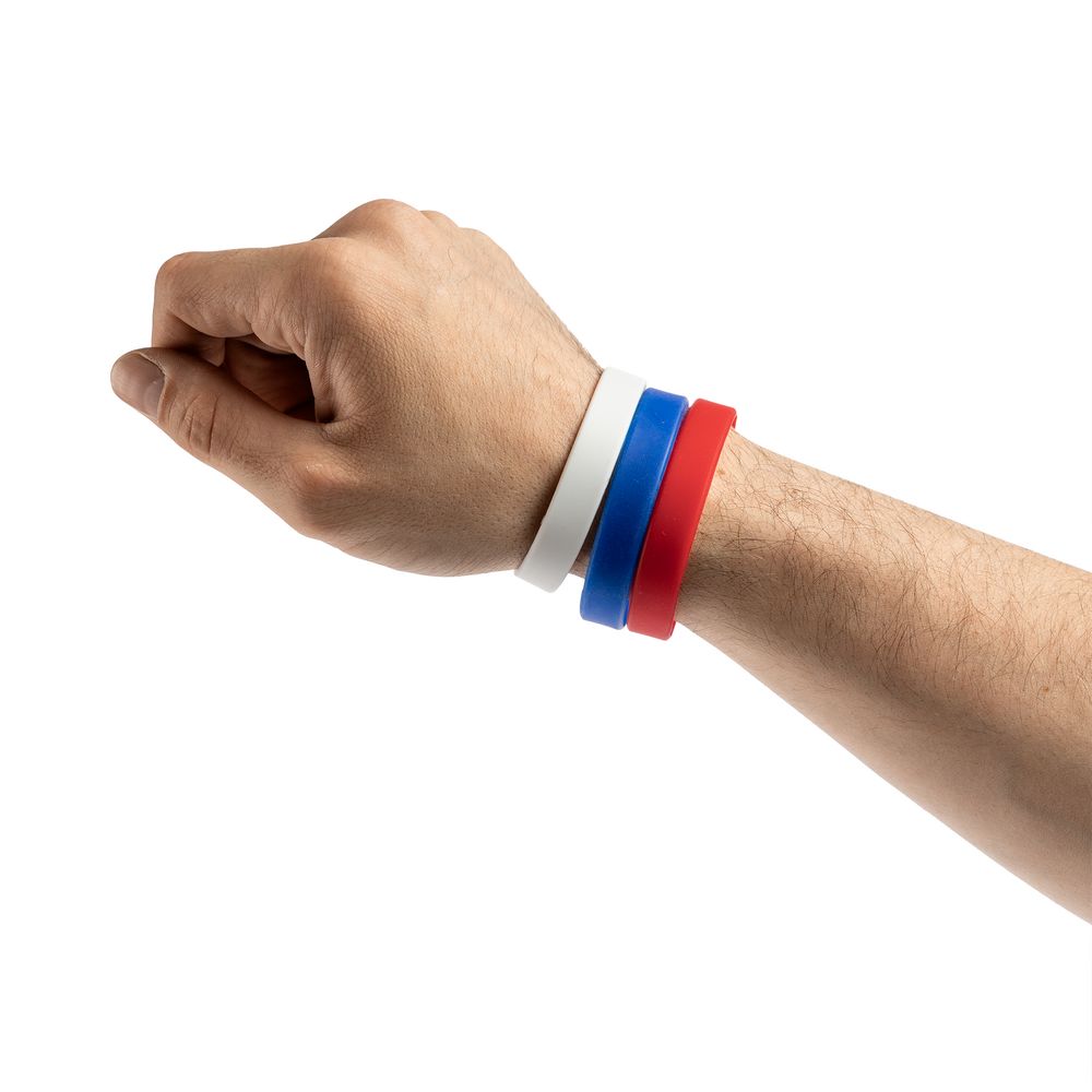 Силиконовый браслет Valley, красный — изображение 4