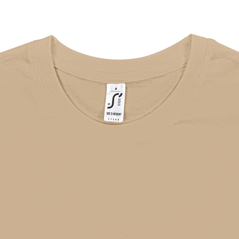 Футболка унисекс Regent 150, песочная — изображение 4
