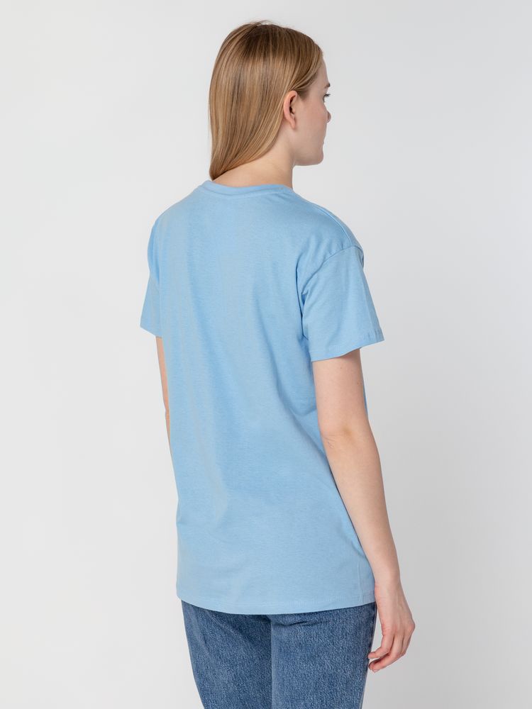 Футболка унисекс Regent 150, голубая — изображение 7