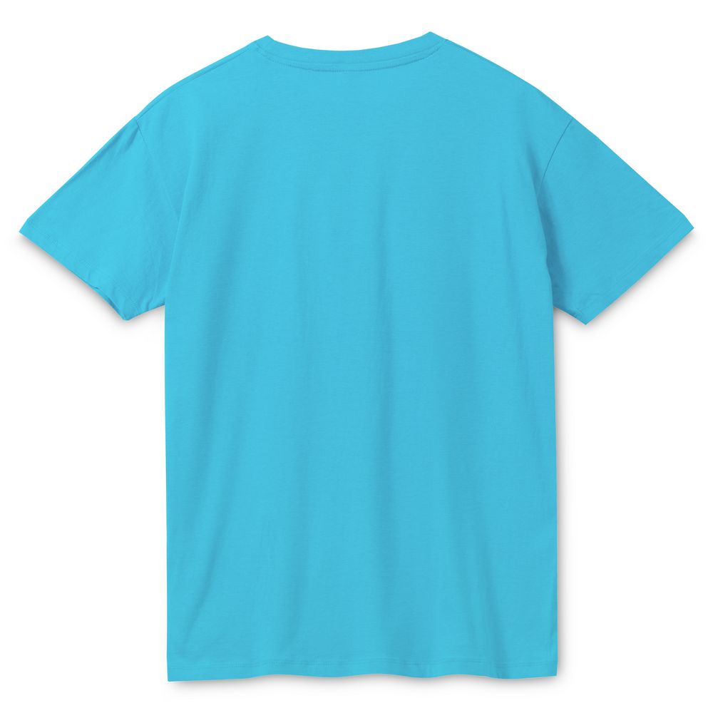 Футболка унисекс Regent 150, бирюзовая — изображение 3