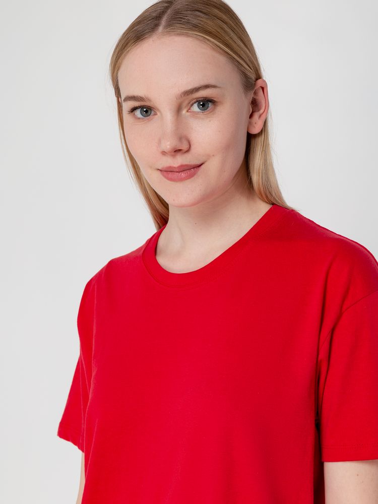 Футболка унисекс Regent 150, красная — изображение 8