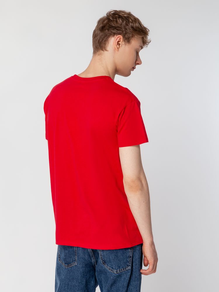 Футболка унисекс Regent 150, красная — изображение 11