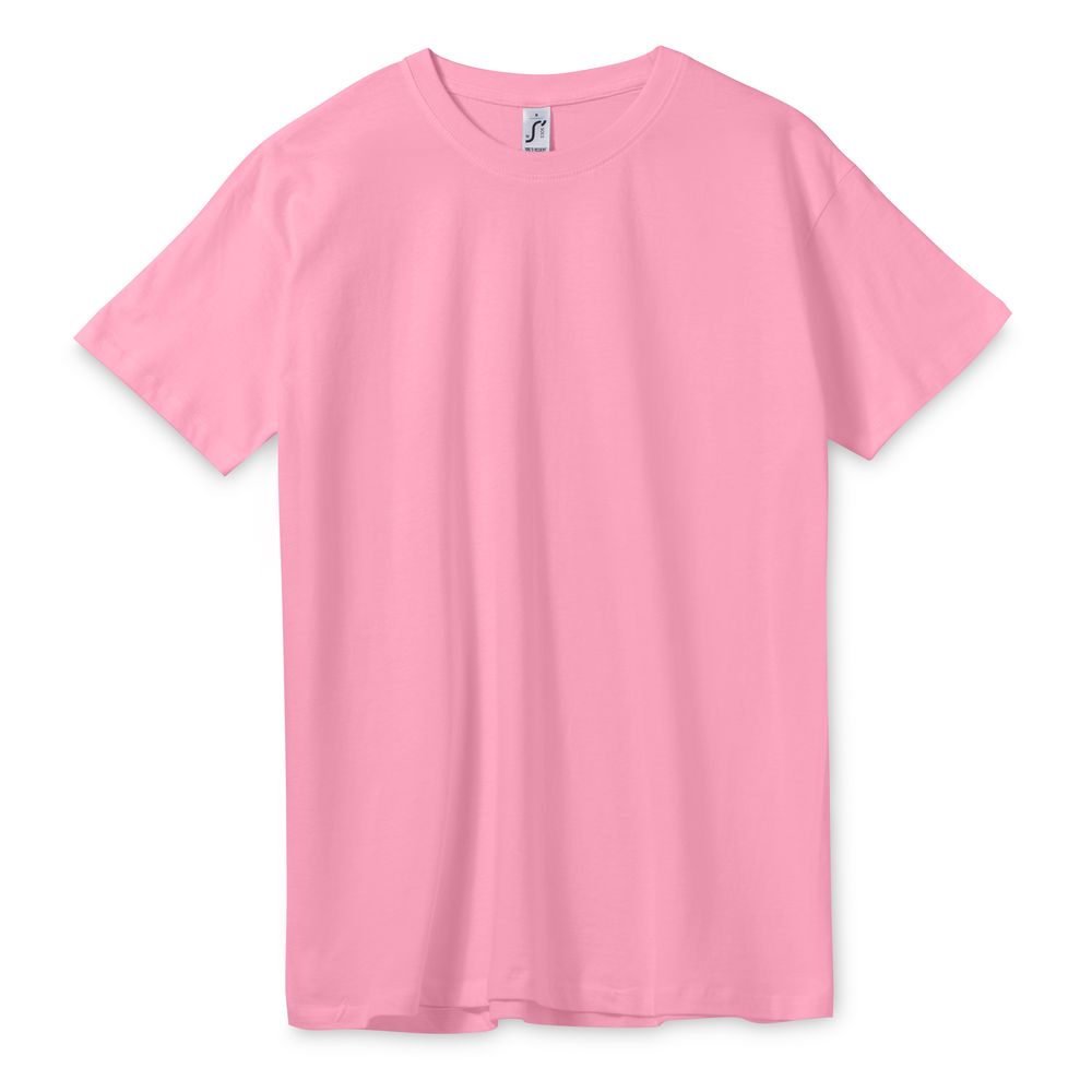 Футболка унисекс Regent 150, розовая орхидея — изображение 2