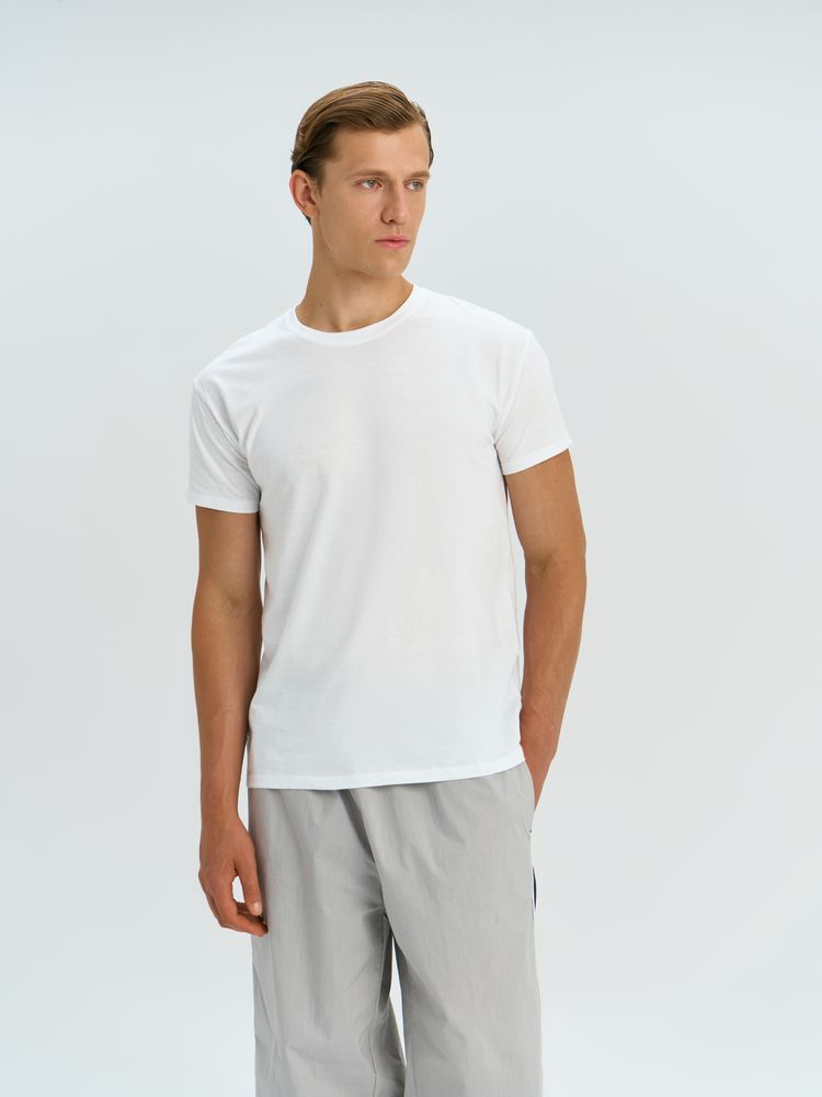 Футболка унисекс Regent 150, розовая орхидея — изображение 9