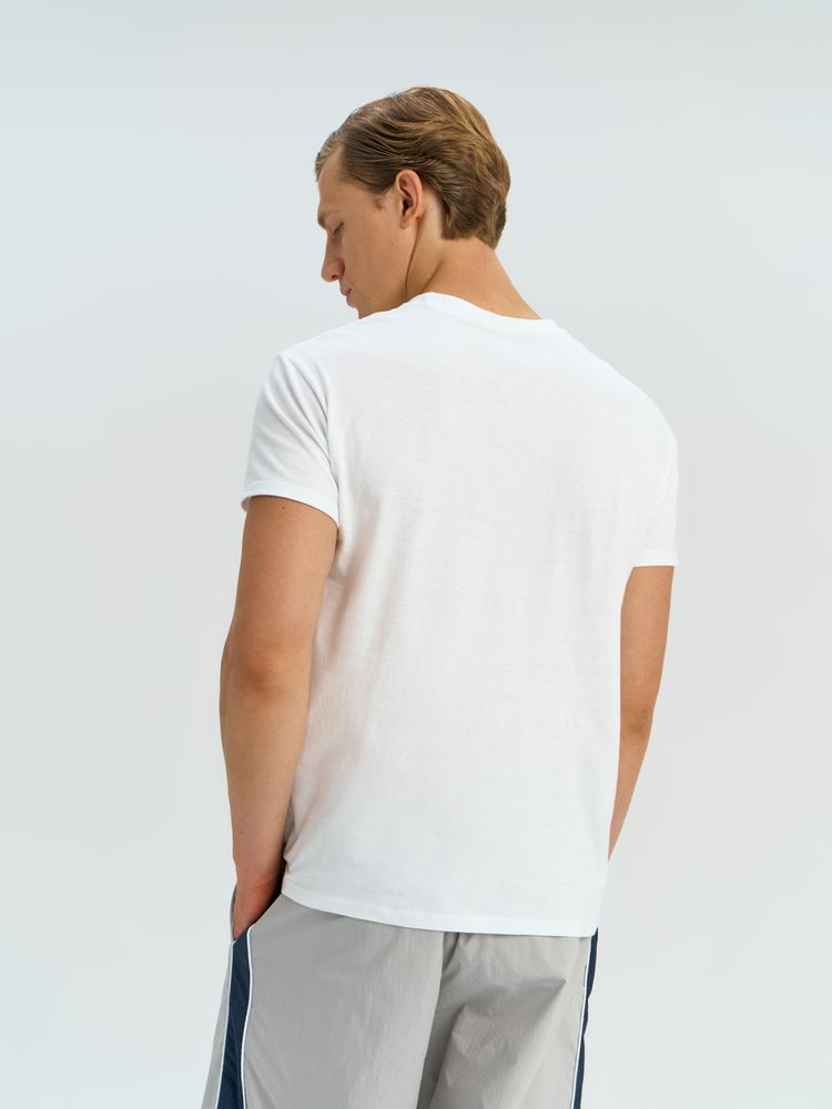 Футболка унисекс Regent 150, розовая — изображение 11