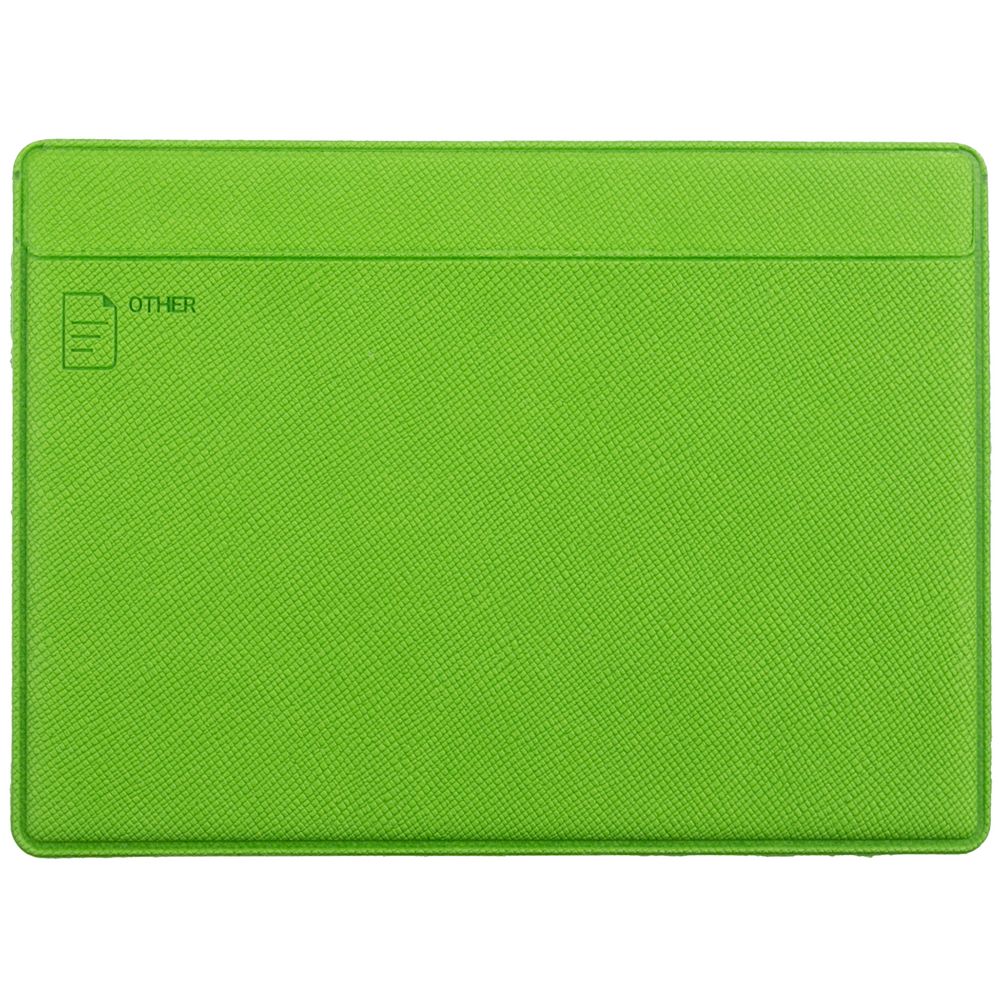 Обложка для автодокументов Devon Light, зеленая — изображение 3
